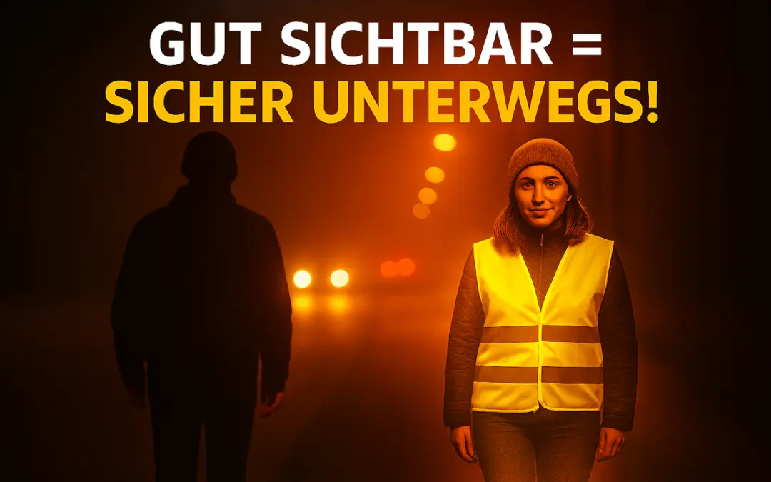 Sichtbarkeit bringt Sicherheit im Straßenverkehr!