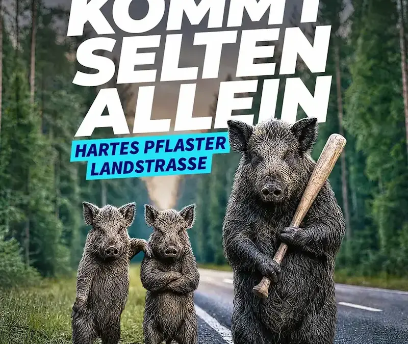 Achtung Wildwechsel!